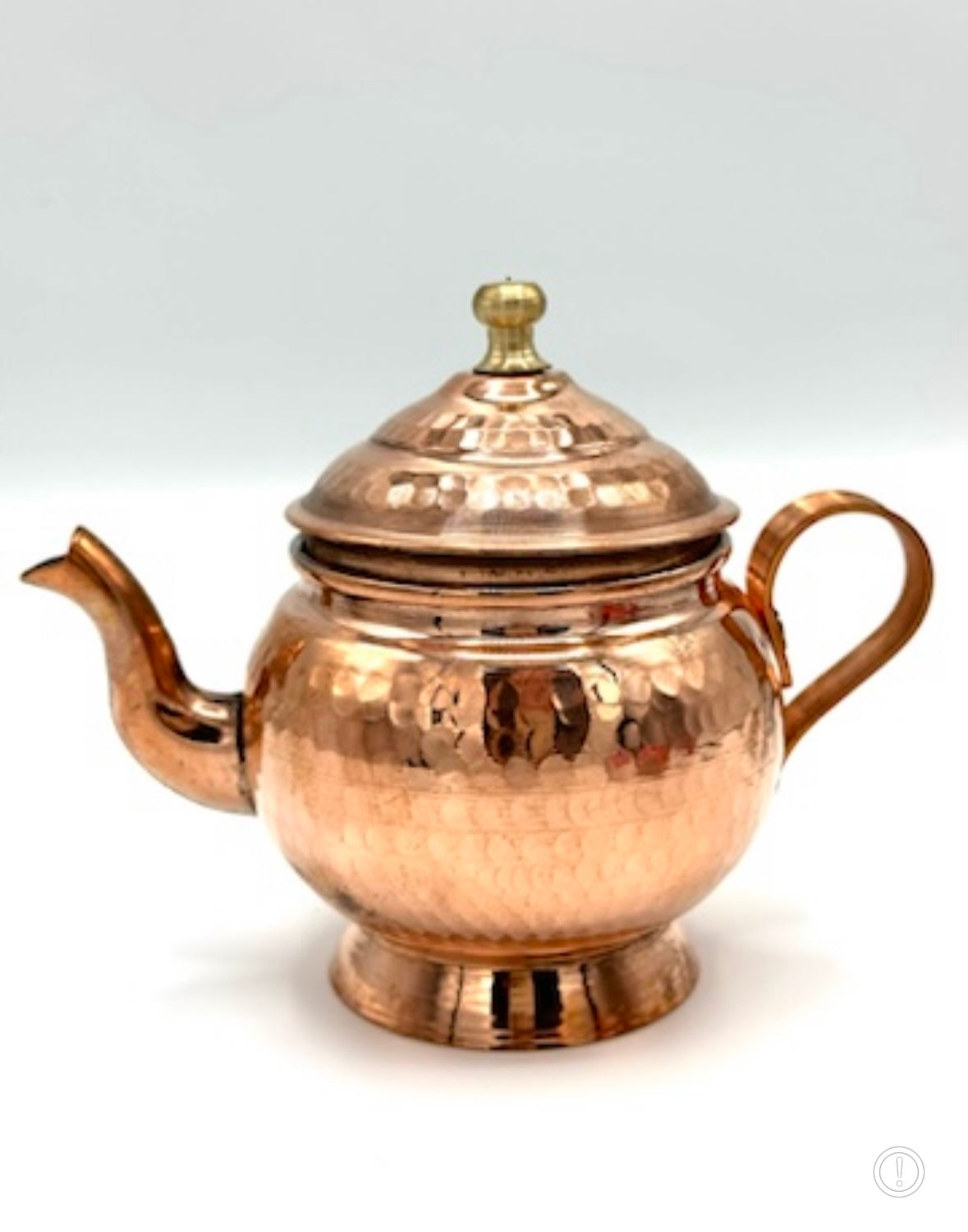 Mini Copper teapot to brew saffron