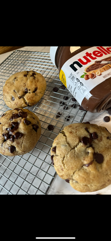 Chocolate Chip Cookie Nutella