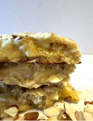 Almond Croissant Cookie filled with Almond cream