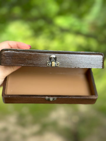 Handmade Wooden Glass Box